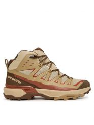 Salomon Trekkingi X Ultra 360 Edge Mid Gore-Tex L45472900 Beżowy. Brązowe trekkingi męskie Salomon, trekkingowe, gore-tex. Za 729.99 zł.