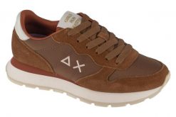 Buty sportowe Sneakersy damskie, Ally Solid. Brązowe obuwie sportowe damskie SUN68, bez wzorów, z materiału, trekkingowe. Za 399.99 zł.