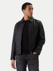 BOSS Kurtka skórzana Jogear 50552141 Czarny Regular Fit. Czarne kurtki męskie Boss, m, bez wzorów, ze skóry, bez kaptura. Za 1,849.00 zł.