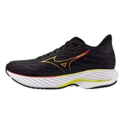 Damskie buty do biegania Mizuno Wave Rider. Białe obuwie sportowe damskie Mizuno, bez wzorów, z materiału, do biegania, mizuno wave. Za 439.99 zł.