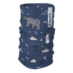Bandana SINNER Winter Wonderland, niebieska, unisex. Niebieskie czapki i kapelusze damskie SINNER, na zimę, bez wzorów, sportowe. Za 140.00 zł.
