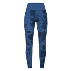 Damskie legginsy Rafiki Ceillac. Niebieskie legginsy sportowe damskie Rafiki, bez wzorów, na jogę i pilates. Za 314.85 zł.