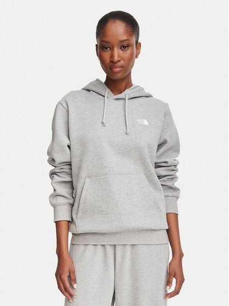 The North Face Bluza Evolution Simple Dome NF0A8CWN Szary Regular Fit. Szare bluzy damskie The North Face, l, bez wzorów, z bawełny, bez kaptura. Za 299.99 zł.
