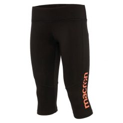 Damskie legginsy 3/4 Macron Seine. Czarne legginsy sportowe damskie Macron, bez wzorów, na fitness i siłownię. Za 237.00 zł.