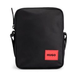 Saszetka HUGO. Czarne saszetki męskie Hugo, młodzieżowe, małe. Za 290.99 zł.