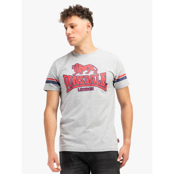 T-shirt regularny Lonsdale Methley. Niebieskie t-shirty męskie Lonsdale, s, bez wzorów, z bawełny, bez kołnierzyka. Za 136.00 zł.