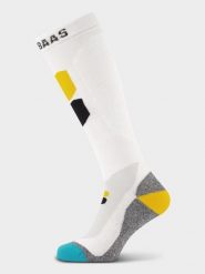 Skarpety narciarskie unisex Poederbaas Technical Bamboo Freeride 1 para. Białe skarpety damskie POEDERBAAS, bez wzorów, z materiału. Za 156.02 zł.
