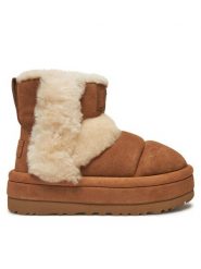 Ugg Śniegowce W Classic Chillapeak 1144046 Brązowy. Brązowe śniegowce i trapery damskie UGG, ze skóry. Za 1,169.00 zł.