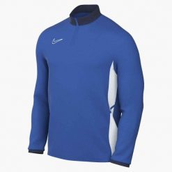 Bluza dresowa sportowa męska Dri-Fit Academy 25 Drill Top. Białe bluzy męskie Nike, l, bez wzorów, z dresówki, bez kaptura. Za 179.99 zł.