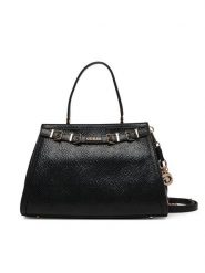 Guess Torebka Dovie HWKG99 09060 Czarny. Czarne torebki do ręki damskie Guess, z aplikacjami, ze skóry, bez dodatków. Za 699.99 zł.