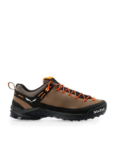 Buty turystyczne męskie Salewa Wildfire Leather. Brązowe trekkingi męskie Salewa, trekkingowe. Za 699.99 zł.