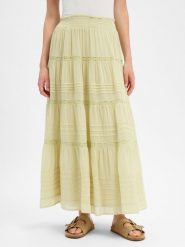 Neo Noir spódnica maxi - Felicia Kobiety Bawełna zielony, 40. Zielone spódnice damskie Neo Noir, bez wzorów, z bawełny, eleganckie, maxi. Za 229.95 zł.