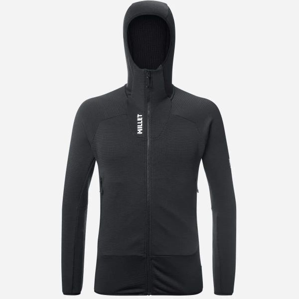 Bluza męska Millet Kamet Grid HD. Czarne bluzy męskie Millet, m, bez wzorów, z elastanu, bez kaptura. Za 859.99 zł.