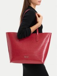 Nine West Torebka CEO-GENTLE GLAM-LDA9920 Czerwony. Czerwone torebki do ręki damskie Nine West, bez wzorów, ze skóry, bez dodatków. Za 279.99 zł.