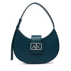 Torebka Armani Exchange. Zielone torebki do ręki damskie Armani Exchange, bez wzorów, klasyczne, bez dodatków. Za 614.99 zł.