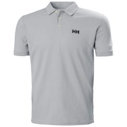 Polo Helly Hansen Malcesine. Szare koszulki polo męskie Helly Hansen, m, bez wzorów, z bawełny, bez ramiączek. W wyprzedaży za 257.75 zł.