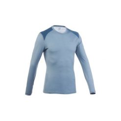 Koszulka trekkingowa długi rękaw Techwool 190 męska. Bluzki z długim rękawem męskie marki FORCLAZ. Za 129.99 zł.