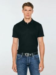 Koszulka męska polo czarna nisser 906. Czarne koszulki polo męskie Big Star, l, bez wzorów, z bawełny, klasyczne, bez ramiączek. Za 139.99 zł.