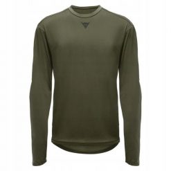 Męska koszulka rowerowa Dainese HG Rox Jersey LS. Zielone bluzy męskie Dainese, z jersey, bez zapięcia, rowerowe. Za 319.99 zł.