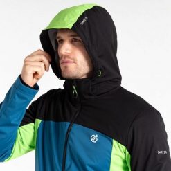 Kurtka turystyczna softshell Dare 2B Mountaineer. Czerwone kurtki męskie Dare 2b, l, bez wzorów, z lycry, bez kaptura. Za 383.45 zł.