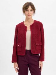 JOOP! Marynarka - Joella Kobiety Bouclé czerwony, 38. Czerwone żakiety damskie JOOP!, bez wzorów, eleganckie. Za 949.95 zł.