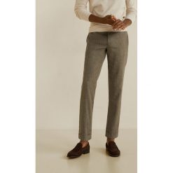 Mango Man - Spodnie Boney. Spodnie materiałowe męskie marki Mango Man. Za 199.90 zł.