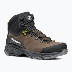 Buty trekkingowe męskie SCARPA Rush TRK Pro GTX. Brązowe trekkingi męskie Scarpa, trekkingowe. Za 839.99 zł.