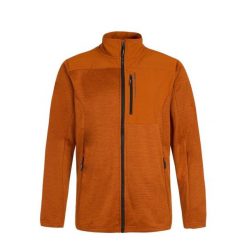 Bluza męska Protest PRTHAMMEREN full zip top. Brązowe bluzy męskie Protest, m, bez wzorów, bez kaptura, trekkingowe. Za 369.99 zł.