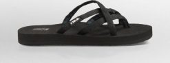 Teva Japonki damskie W'S Olowahu czarne r. 39 (6840-MBOB). Czarne klapki damskie Teva, bez wzorów, sportowe, bez obcasa. Za 121.86 zł.