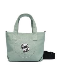 KARL LAGERFELD Torebka B2W50074 Zielony. Zielone torebki do ręki damskie KARL LAGERFELD, bez wzorów, z materiału, bez dodatków. Za 339.99 zł.