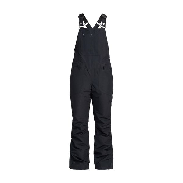 Spodnie snowboardowe damskie ROXY Rideout Bib. Czarne spodnie materiałowe damskie Roxy, xs, bez wzorów. Za 709.99 zł.