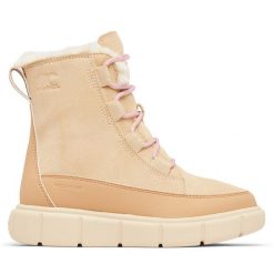 Śniegowce Sorel. Zielone śniegowce dziewczęce Sorel, bez zapięcia. Za 369.99 zł.