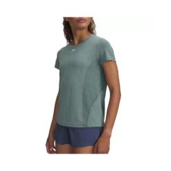 T-shirt Under Armour Vanish Seamless Loose SS. Czarne t-shirty damskie Under Armour, s, bez wzorów, z materiału, eleganckie, bez kołnierzyka. Za 201.70 zł.