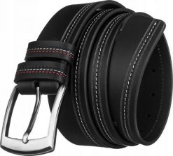 Rovicky Skórzany, Szeroki Pasek Męski - Rovicky. Paski damskie ROVICKY, bez wzorów. Za 77.45 zł.