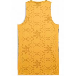 Męska koszykarska koszulka meczowa Maccabi PUMA Gold Fusion Yellow. Żółte koszule męskie Puma, m, bez wzorów, bez kołnierzyka, bez ramiączek. W wyprzedaży za 254.00 zł.