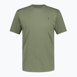 Koszulka męska Royal Robbins Graphic. Zielone koszulki sportowe męskie ROYAL ROBBINS, m, bez wzorów, bez kołnierzyka, bez ramiączek, trekkingowe. Za 99.99 zł.