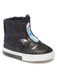 Primigi Kozaki 4904722 M Czarny. Czarne buty zimowe dziewczęce Primigi, bez wzorów, ze skóry, bez zapięcia. Za 289.99 zł.