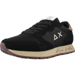 Buty SUN68 ALLY VINTAGE Czarny. Czarne obuwie sportowe damskie SUN68, bez wzorów, ze skóry, trekkingowe. Za 288.99 zł.