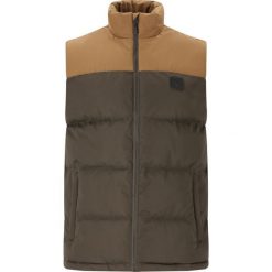 Kurtka puchowa bez rękawów Whistler Jokub. Brązowe kurtki męskie Whistler, m, bez wzorów, z materiału, eleganckie, bez kaptura. Za 255.00 zł.