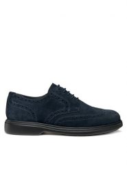Geox Półbuty U Ottavio U56DCA 00022 C4002 Granatowy. Niebieskie półbuty na co dzień męskie Geox, ze skóry, bez zapięcia. Za 309.99 zł.