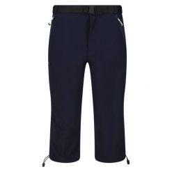 Męskie Spodenki Xert Stretch III Stretch Active Capri Shorts. Niebieskie krótkie spodenki sportowe męskie Regatta, m, bez wzorów, trekkingowe. Za 121.99 zł.