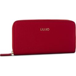 Duży Portfel Damski LIU JO - Xl Zip Around Manhat N68174 E0087 Red 91656. Czerwone portfele damskie marki Liu Jo, ze skóry ekologicznej. Za 299.00 zł.