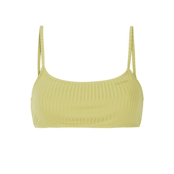 Damski top do kostiumu kąpielowego Protest MIXElif 25. Zielone topy damskie Protest, s, bez wzorów, bez kołnierzyka, bez ramiączek. Za 190.00 zł.