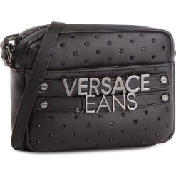 Torebka VERSACE JEANS - E1VSBBL4 70716 MEN. Czarne listonoszki damskie Versace Jeans, z jeansu. W wyprzedaży za 429.00 zł.