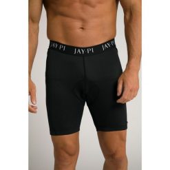 Męskie Bokserki rowerowe paski wyściełanie na pośladkach. Czarne bokserki męskie JAY-PI, bez wzorów, z elastanu. Za 244.99 zł.