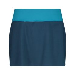 Spódnica mini 2 w 1 damska CMP. Zielone spódnice damskie CMP, s, bez wzorów, z tkaniny, sportowe, mini, sportowe. Za 216.90 zł.