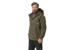 Kurtka turystyczna męska Helikon-Tex Woodsman Anorak. Zielone kurtki męskie HELIKON-TEX, l, bez wzorów, z bawełny, klasyczne, z kapturem. Za 417.99 zł.