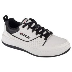 Buty sportowe Sneakersy męskie, Skechers Sport Court 92 - Ottoman. Białe buty sportowe męskie Skechers, bez zapięcia, trekkingowe, Skechers Sport. Za 259.99 zł.