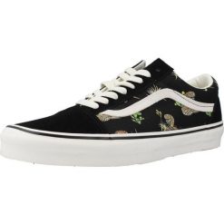 Buty VANS UA OLD SKOOL Czarny. Czarne trampki męskie Vans, bez wzorów, ze skóry, bez zapięcia. Za 203.99 zł.