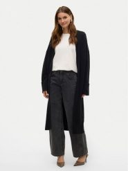 Vero Moda Kardigan Jupiter 10309608 Czarny Relaxed Fit. Czarne kardigany damskie Vero Moda, xs, bez wzorów, z syntetyku, bez kołnierzyka, bez ramiączek, bez kaptura. Za 99.99 zł.